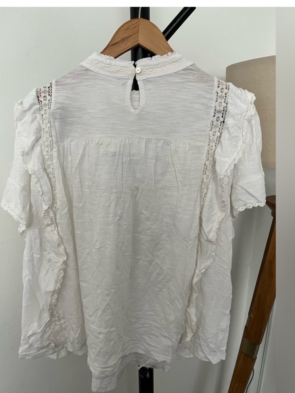 Free People White Blouse - Picture 5 of 8